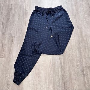 Juicy couture women’s poka dots drawstring joggers SZ XS